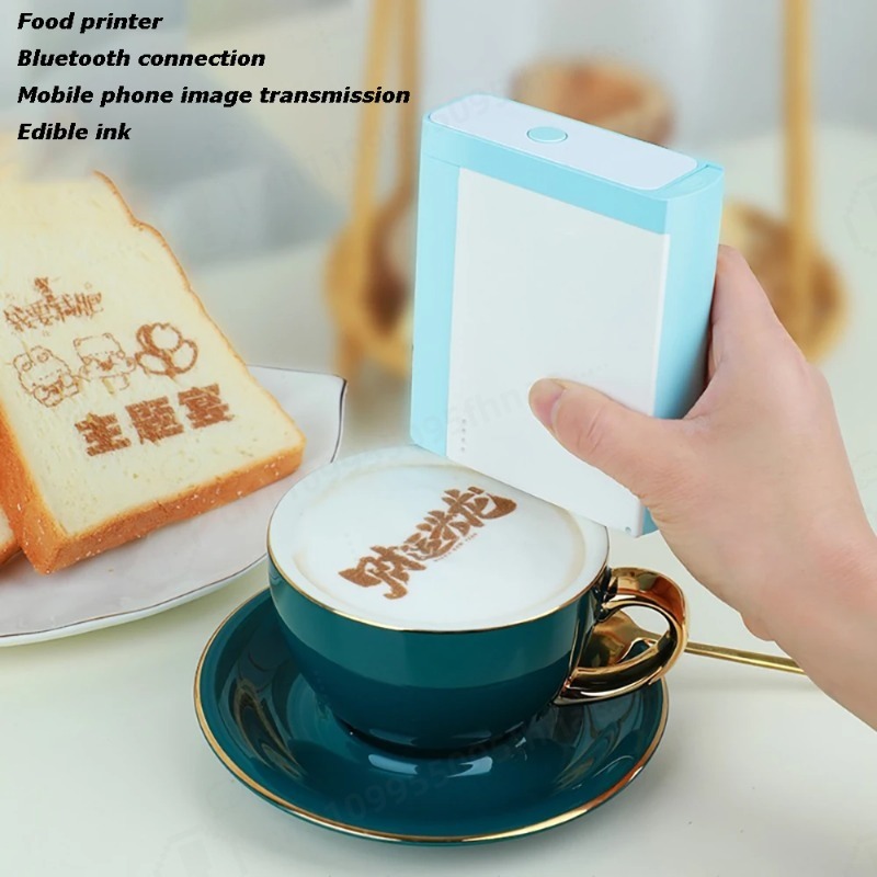 3D Printing In Food - 3Dフードプリンター DIYペン コーヒーラテアート チョコレート パン ケーキ