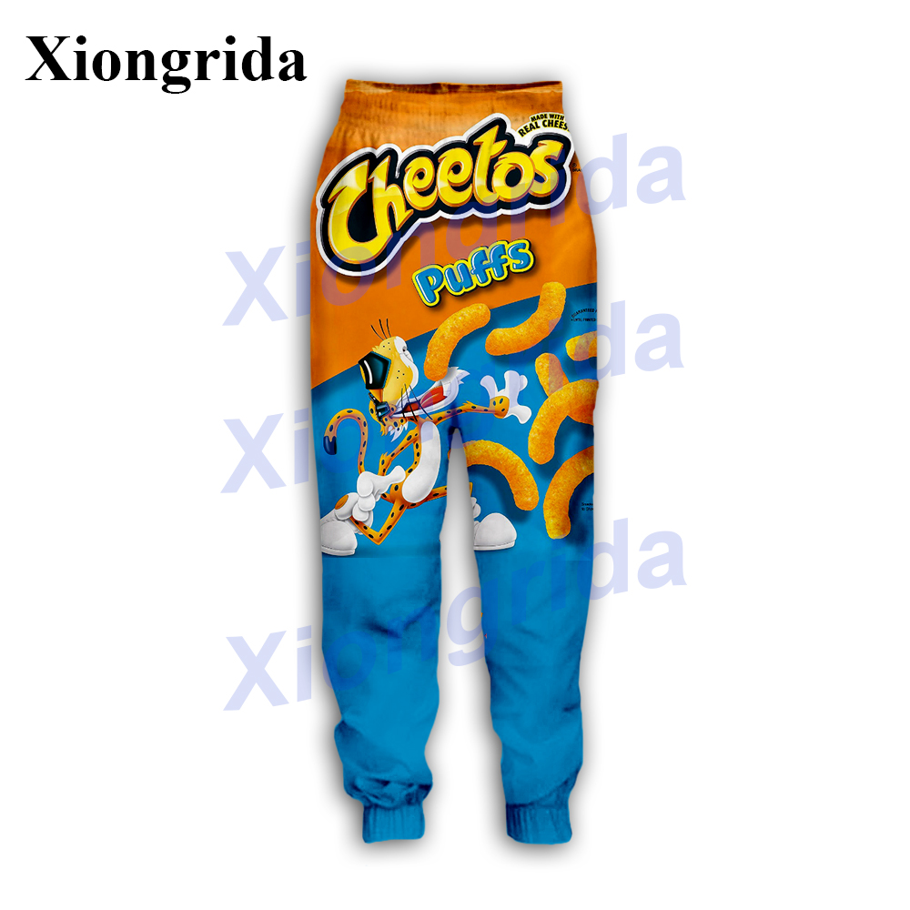 3D Printing In Food - 婦人服パンツ,3Dプリント食品,高品質,すべての原宿,ユニセックス,S-5XL