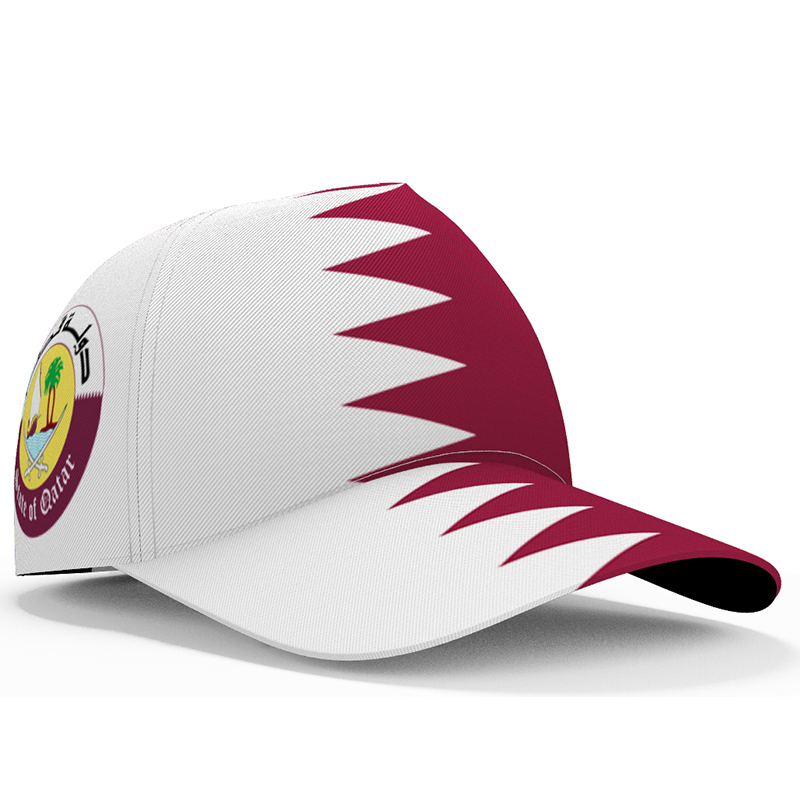 3D Printing Qatar - アラブの野球帽,「無料,3D,カスタムメイド,チームのロゴ,qaの帽子,国,トラベルサイズ,arabicの旗