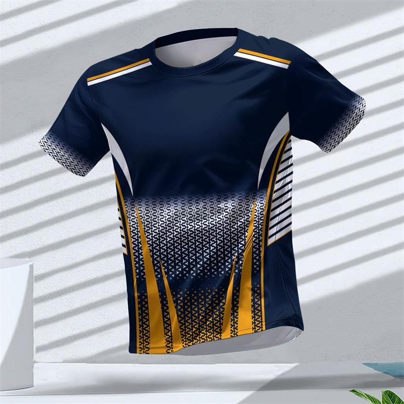 幾何学グラフィック 3D プリントスポーツ Tシャツ夏カジュ - 3D Printing Tablet のレビューと価格
