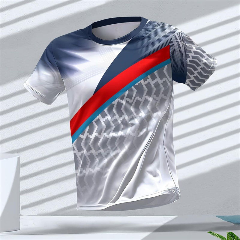 幾何学グラフィック 3D プリントスポーツ Tシャツ夏カジュ - 3D Printing Tablet のレビューと価格