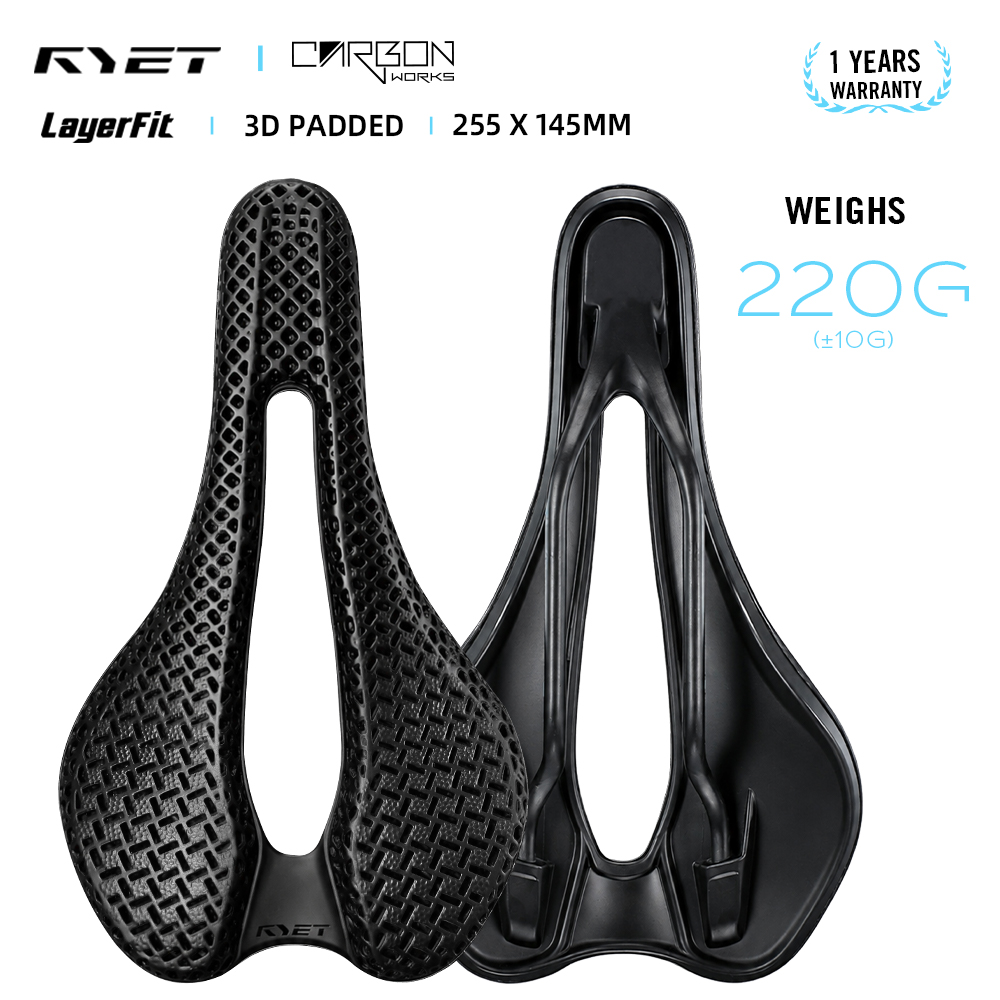 2026 RYET カーボン 3D プリント自転車サドル、1 - 3D Printing Tablet のレビューと価格