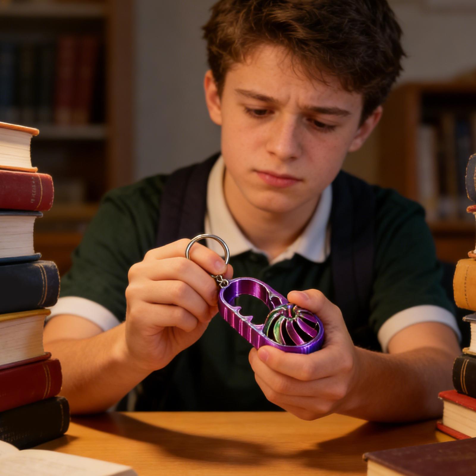 キーホルダー フィジェット 3Dプリント 回転ボール フィジ - 3D Printing With Pp のレビューと価格