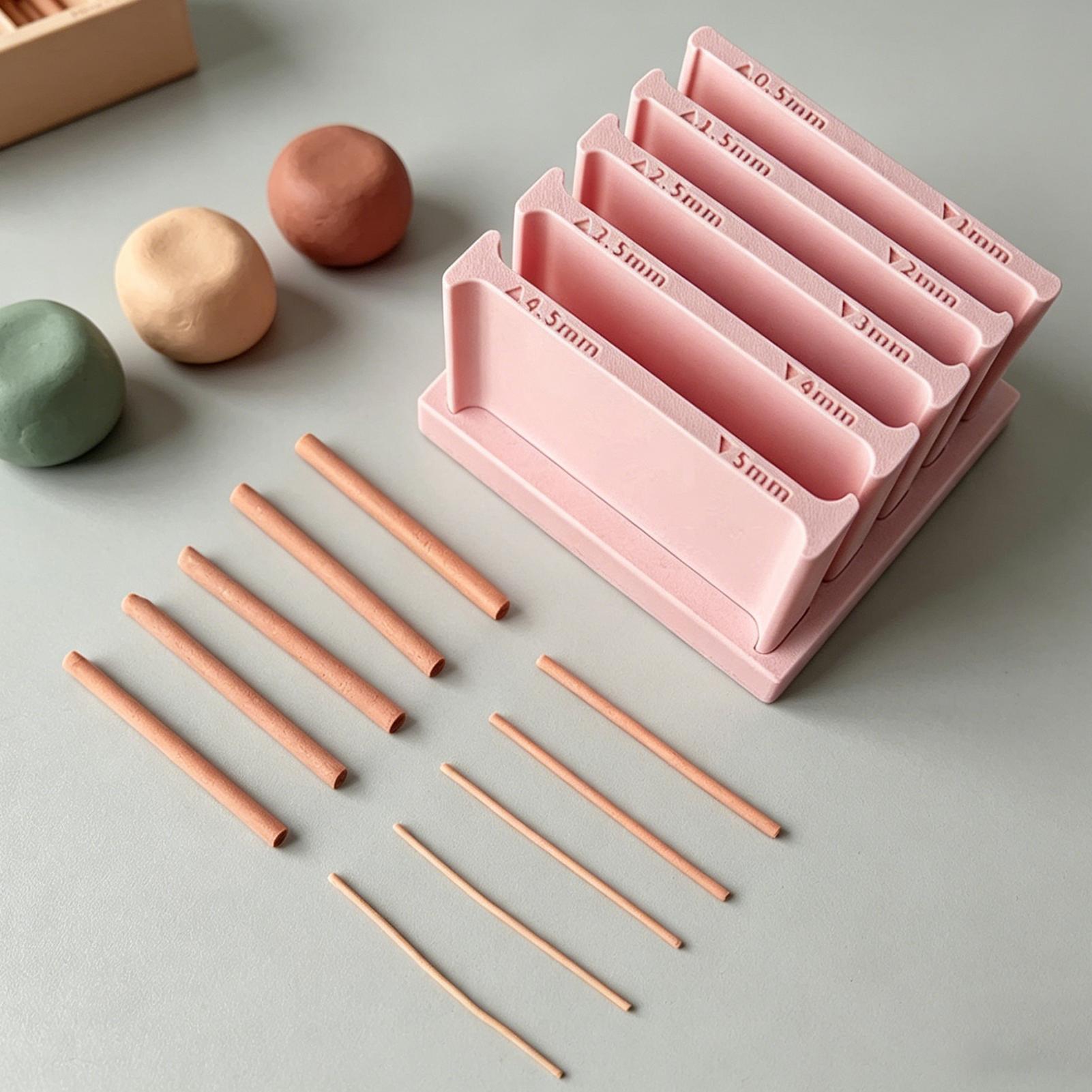 精密粘土ストリップ厚さ調整ローラーセット 5サイズ均一陶器圧 - 3D Printing Clay のレビューと価格