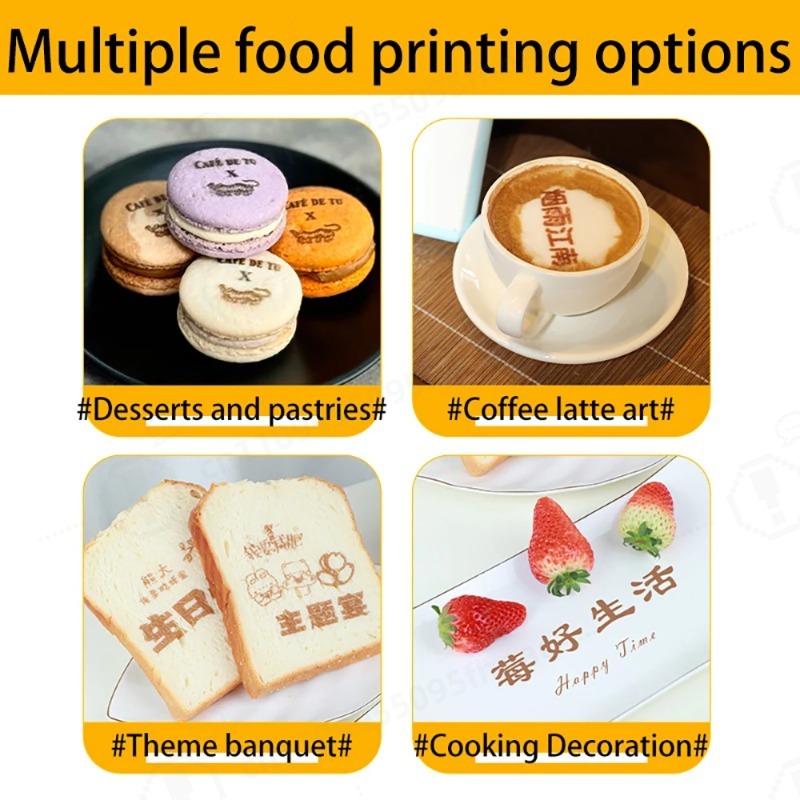 3Dフードプリンター DIYペン コーヒーラテアート チョコ - 3D Printing In Food のレビューと価格