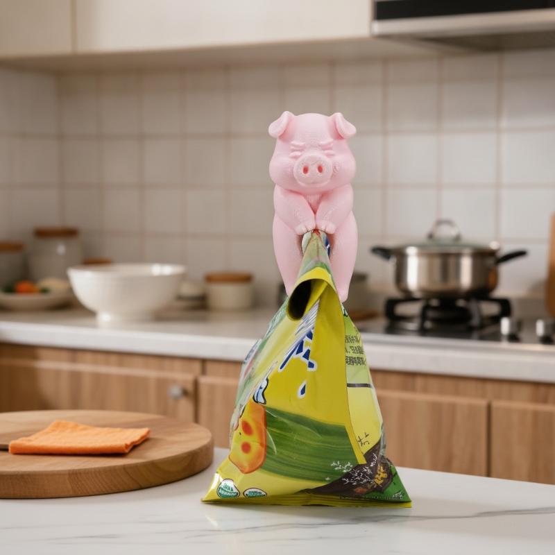 家畜バッグクリップ 3D プリント面白い食品安全な 1/5  - 3D Printing In Food のレビューと価格