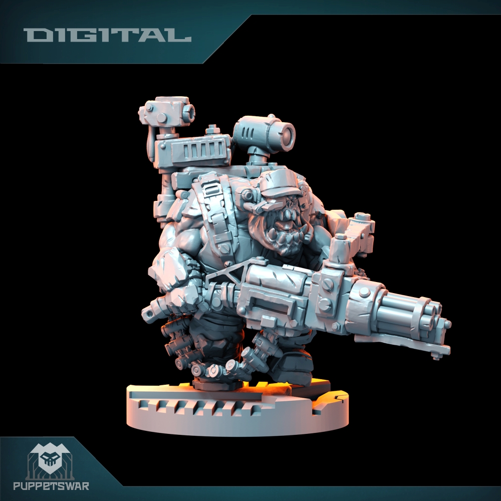 Orc Ultimate Badasses Squad、グリ - 3D Printing Figure のレビューと価格