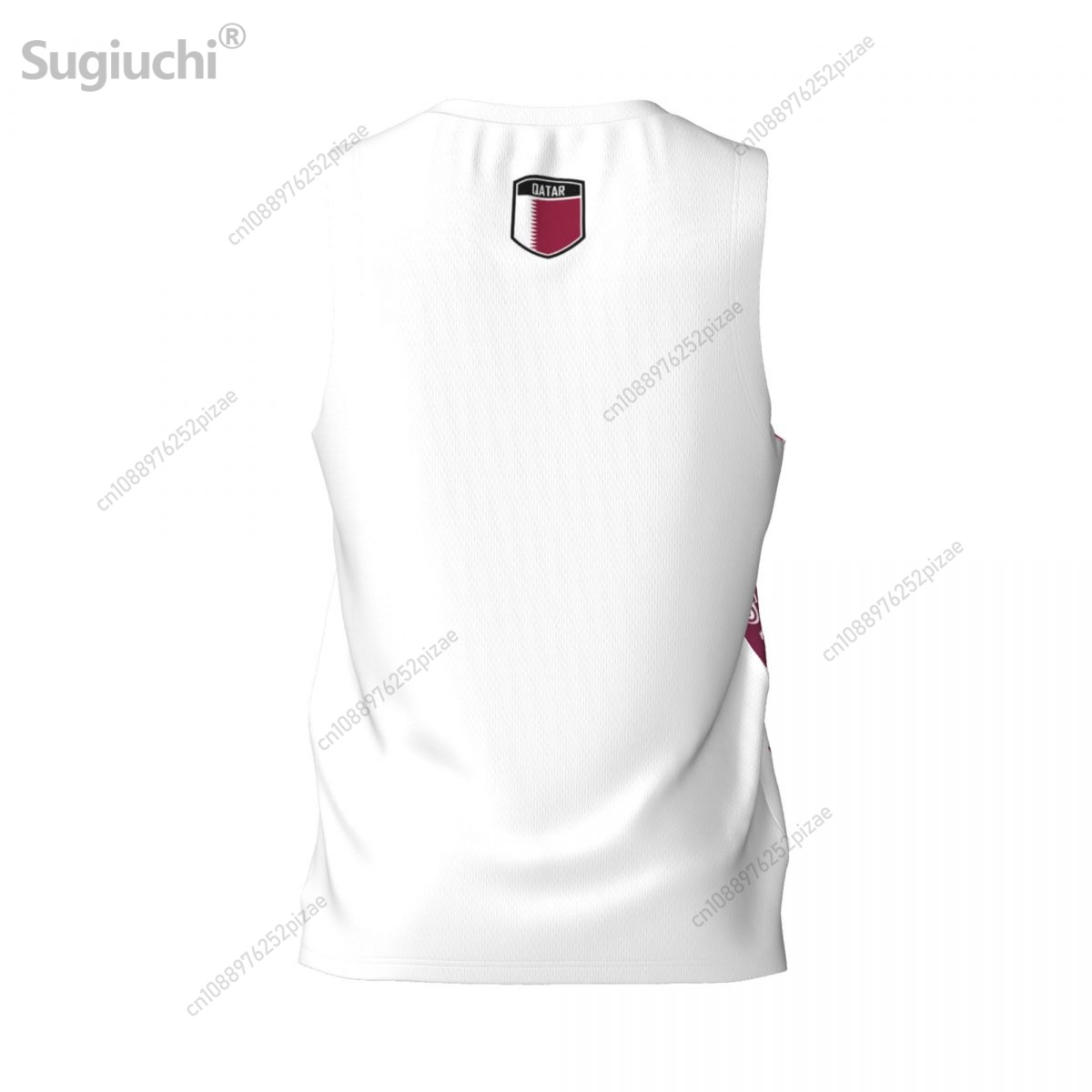 カスタム名番号カタール 3D 旗スポーツ Tシャツ男性服通気 - 3D Printing Qatar のレビューと価格