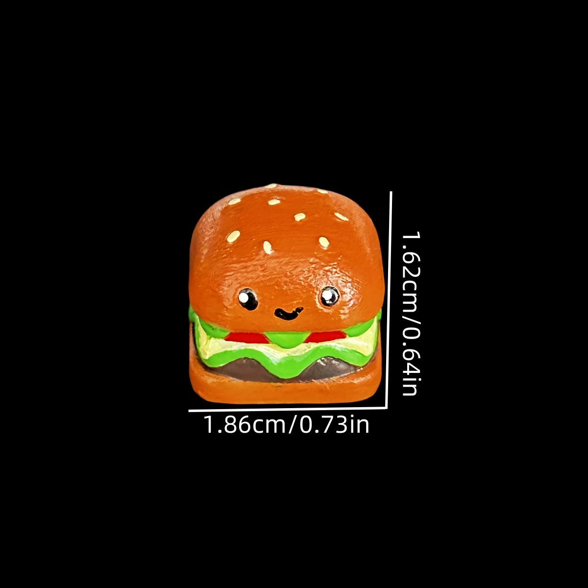 3D プリントバーガーフライパーソナライズキーキャップ樹脂材 - 3D Printing In Food のレビューと価格