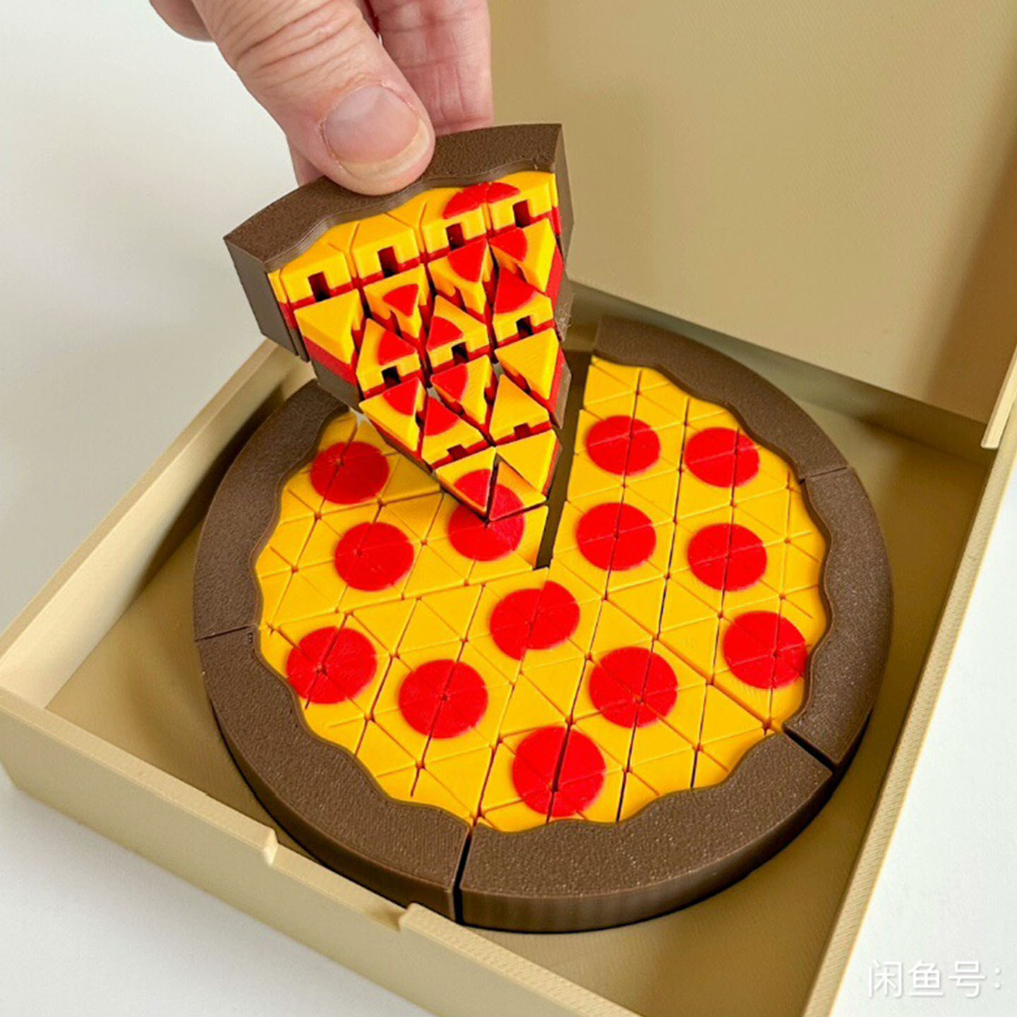 3Dプリントされたミニピザ彫刻フィギュア、ポーズを変えられる - 3D Printing In Food のレビューと価格