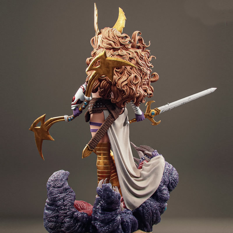 2 スタイルコミックキャラクター 6399 アンジェラ 3D - 3D Printing Figure のレビューと価格