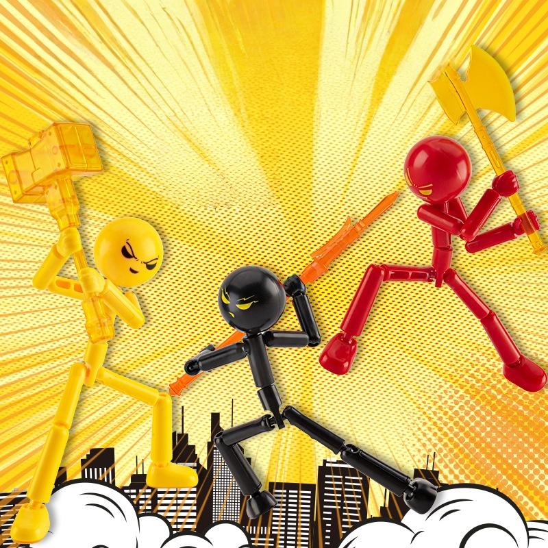 1セット可動式3Dプリントマネキン多関節スティックマンおもち - 3D Printing Figure のレビューと価格