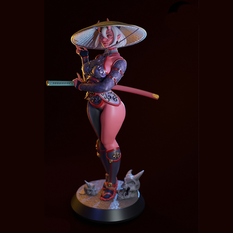 2 スタイルゲームキャラクター 6088 DARKAT 鬼  - 3D Printing Abs のレビューと価格