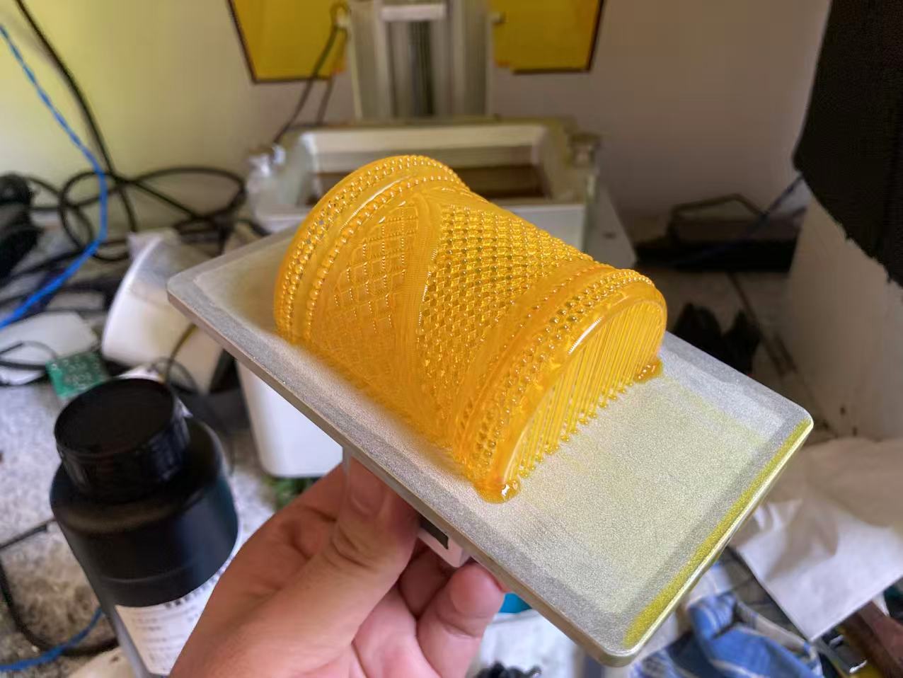 ジュエリー鋳造用樹脂 ホワイトワックス 黄色から白色へ 変形 - 3D Printing Uv Resin のレビューと価格