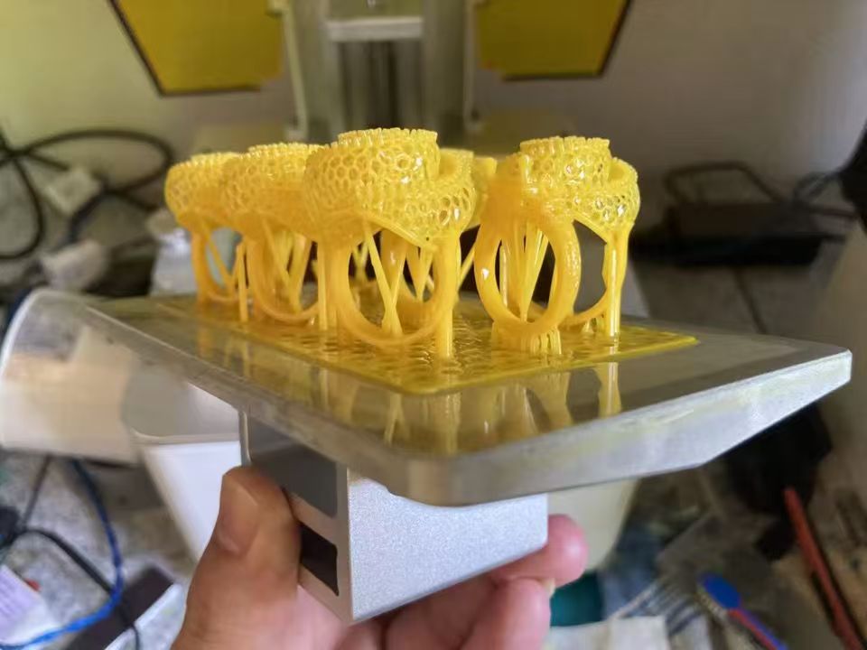 ジュエリー鋳造用樹脂 ホワイトワックス 黄色から白色へ 変形 - 3D Printing Uv Resin のレビューと価格