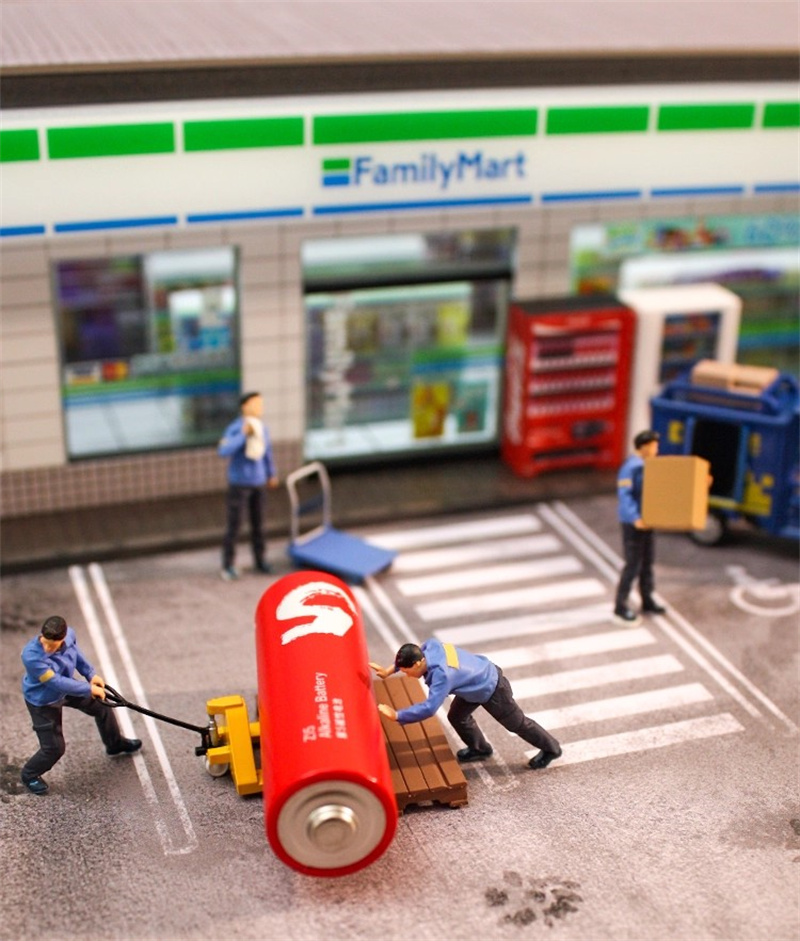 1/64スケール 3Dプリント ミニチュア ストリートビュー - 3D Printing Warehouse のレビューと価格