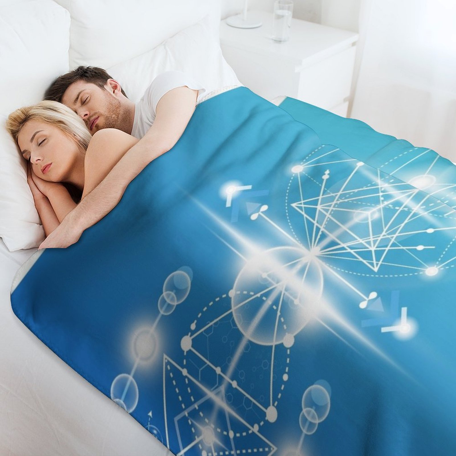 共鳴図のコピー - WATER Throw Blanket  - 3D Printing Diagram のレビューと価格